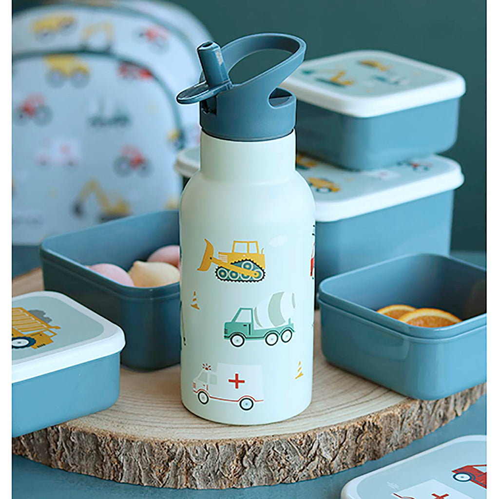 A little lovely company drikkedunk i rustfrit stål, Køretøjer