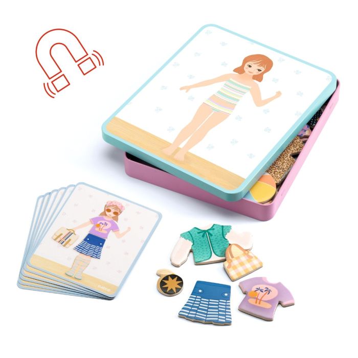 Djeco magnetleg, Inzebox - Påklædning