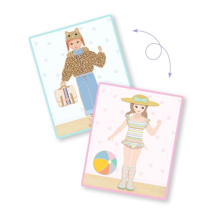 Djeco magnetleg, Inzebox - Påklædning