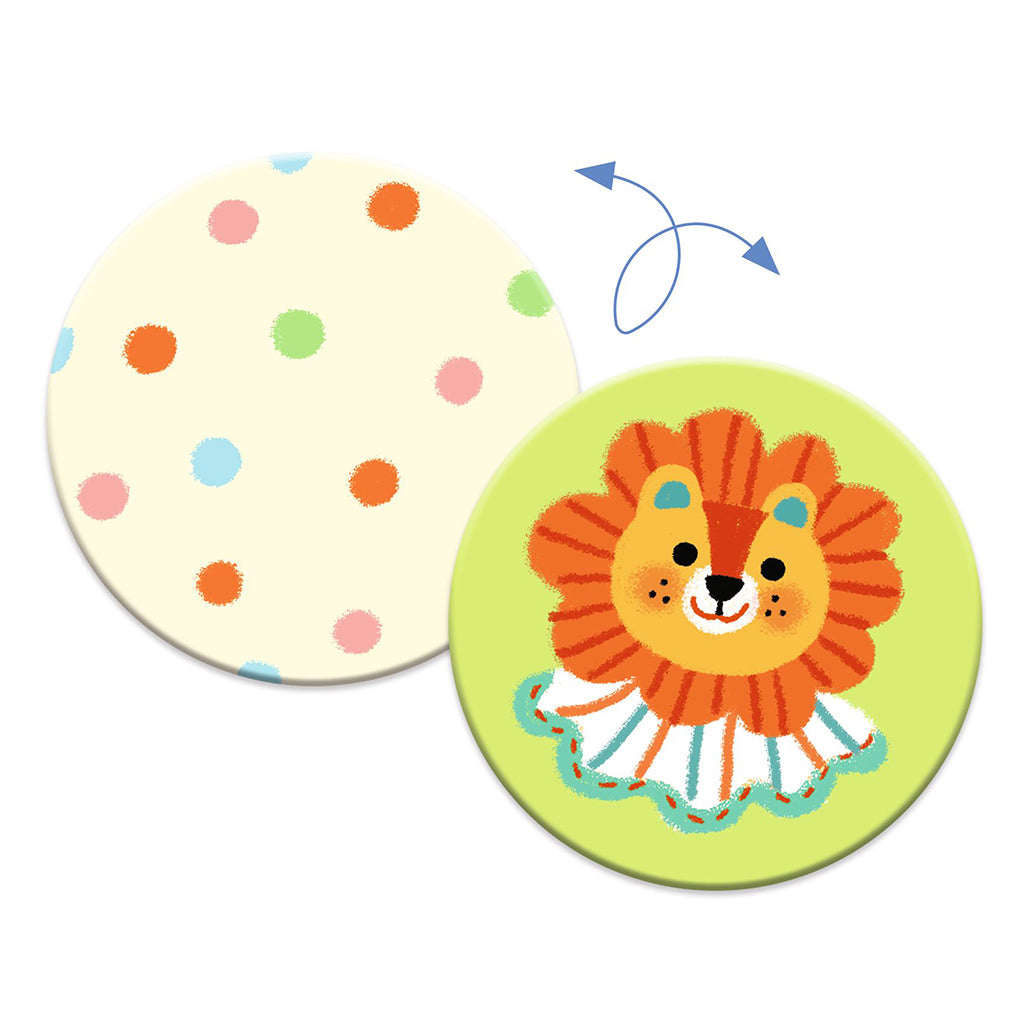 Djeco Lærespil, Memo - Tøjdyr