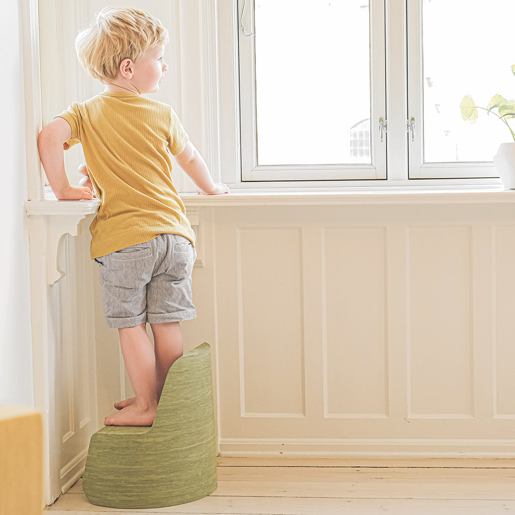 bObles Fisk Lille marmor - Moss