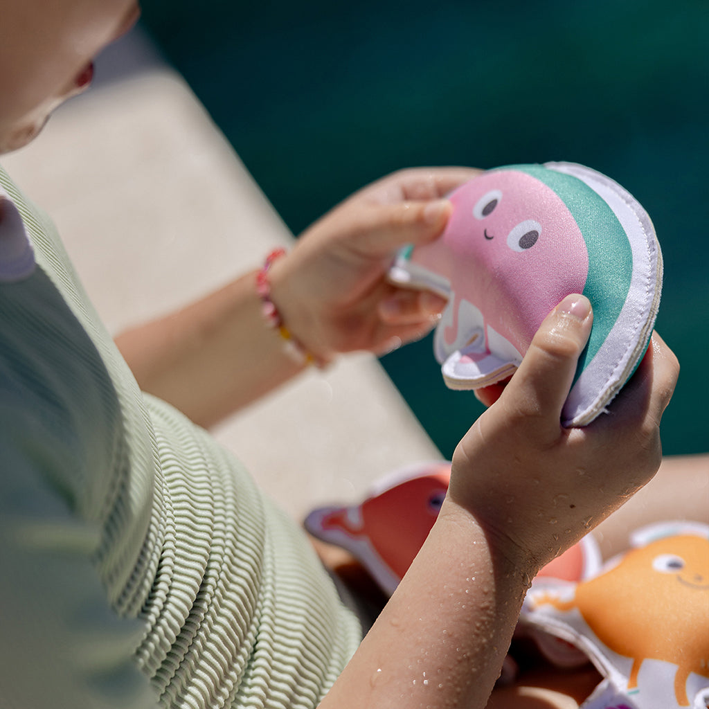 Sunnylife Dykker venner, Peach Multi sæt m 6 stk.