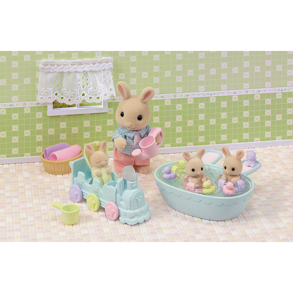 Sylvanian Families, Trillingernes Badetid&