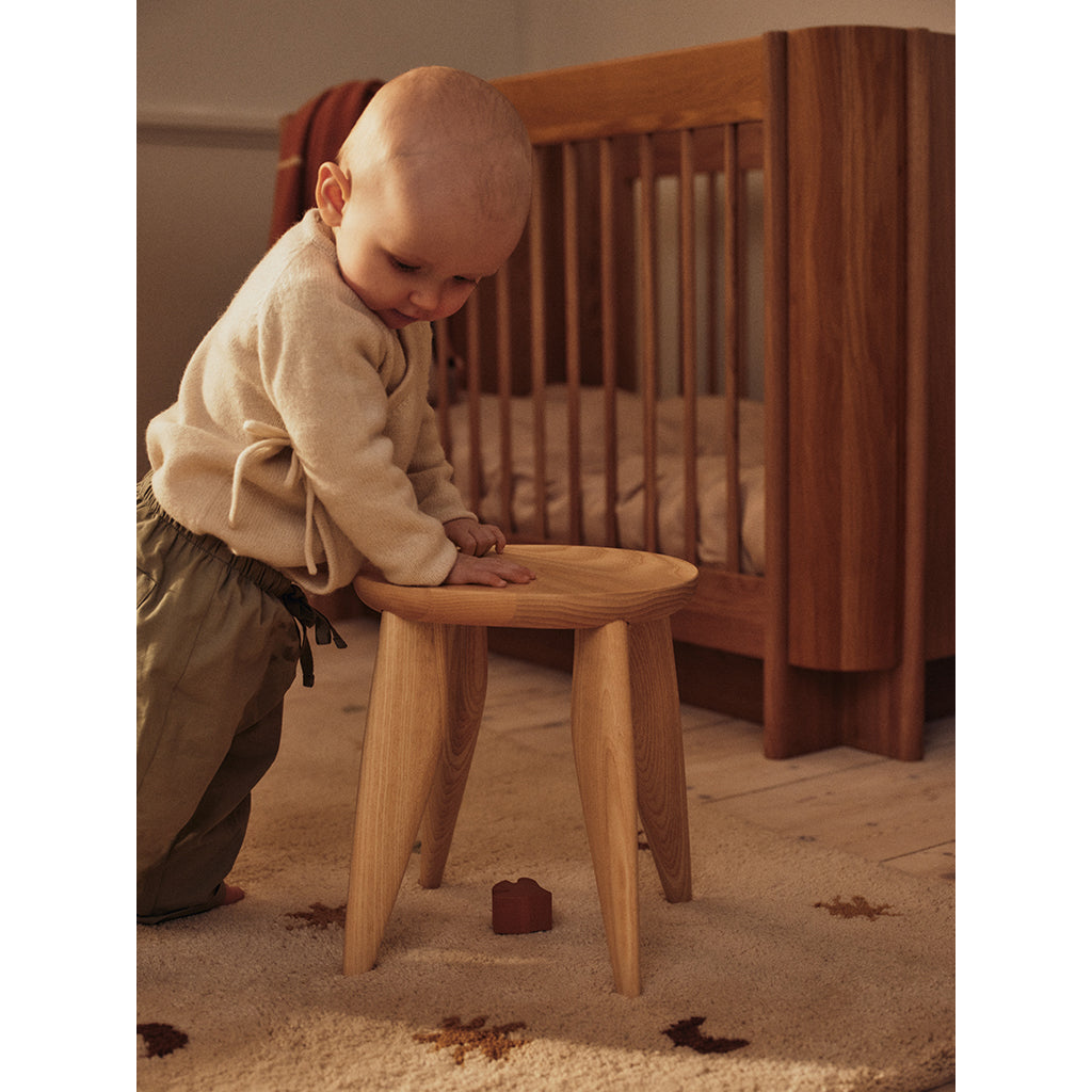 ferm Living tufted gulvtæppe, Sky - Parchment