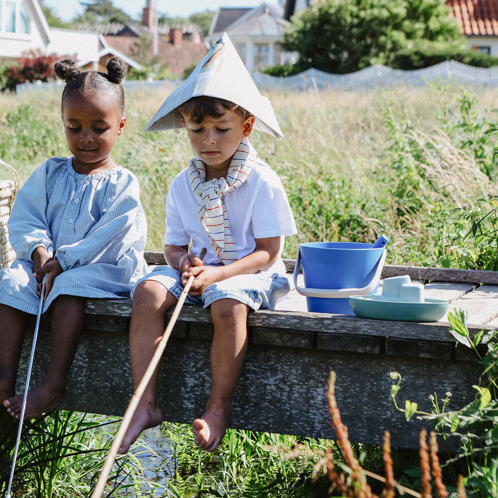 Liewood sandlegetøj, Moira spand i silikone - Riverside sandy