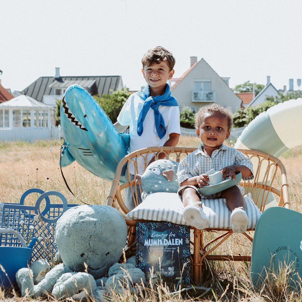 Meri Meri ballon sæt, Under the sea, Shark - 106 cm