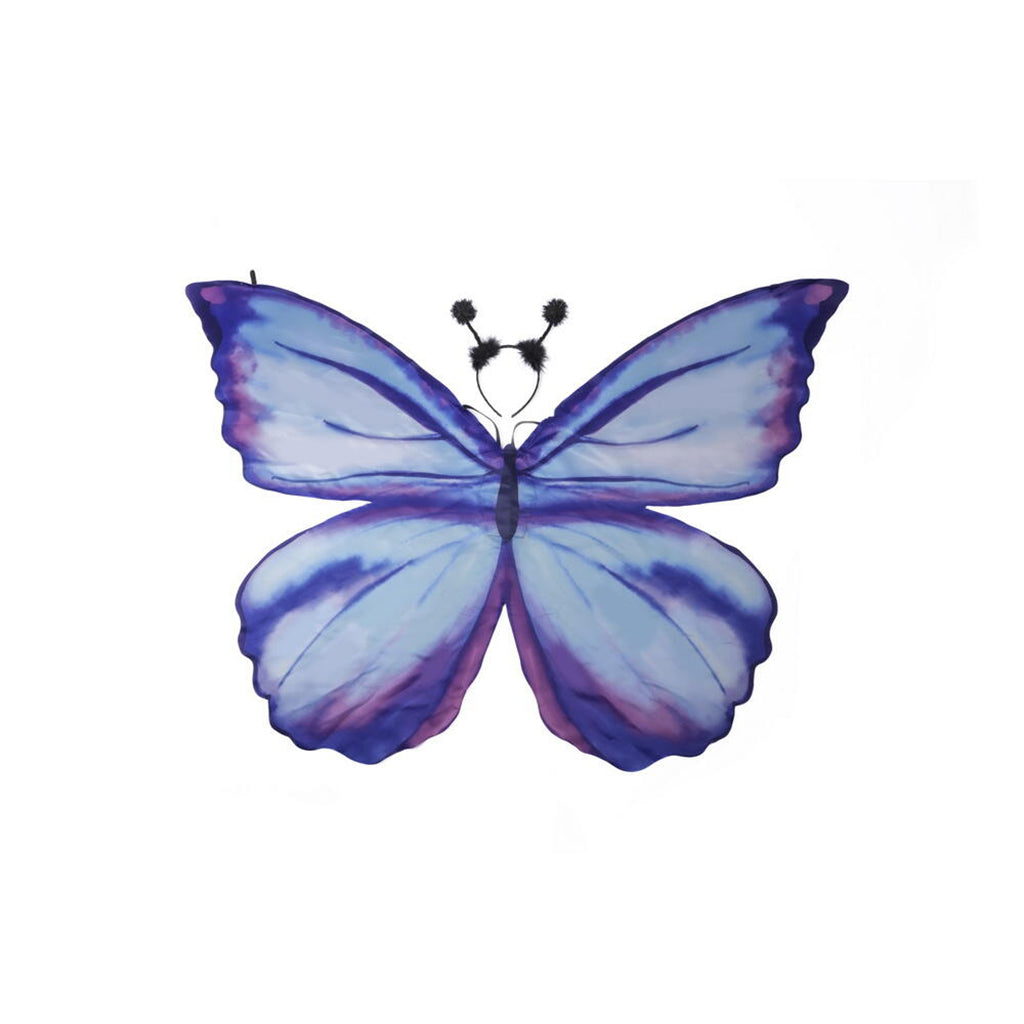 Great Pretenders udklædningstøj, sommerfuglevinger og hårbøjle, Mystical - 4-6 år