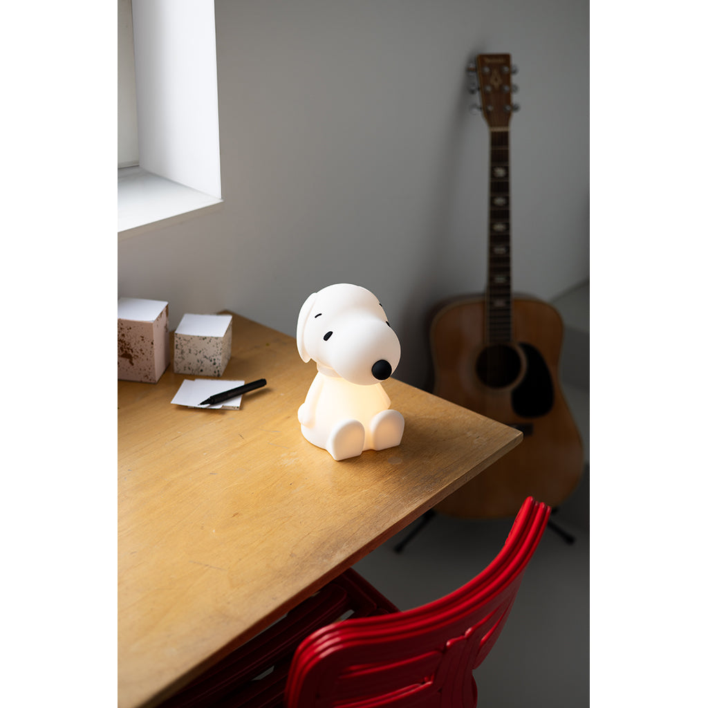 Mr Maria Snoopy First Light, natlampe til børn, 22 cm