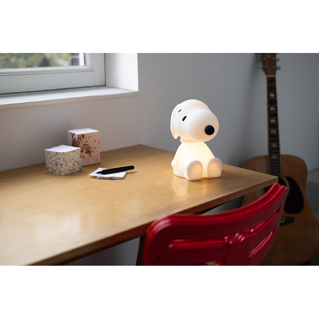 Mr Maria Snoopy First Light, natlampe til børn, 22 cm