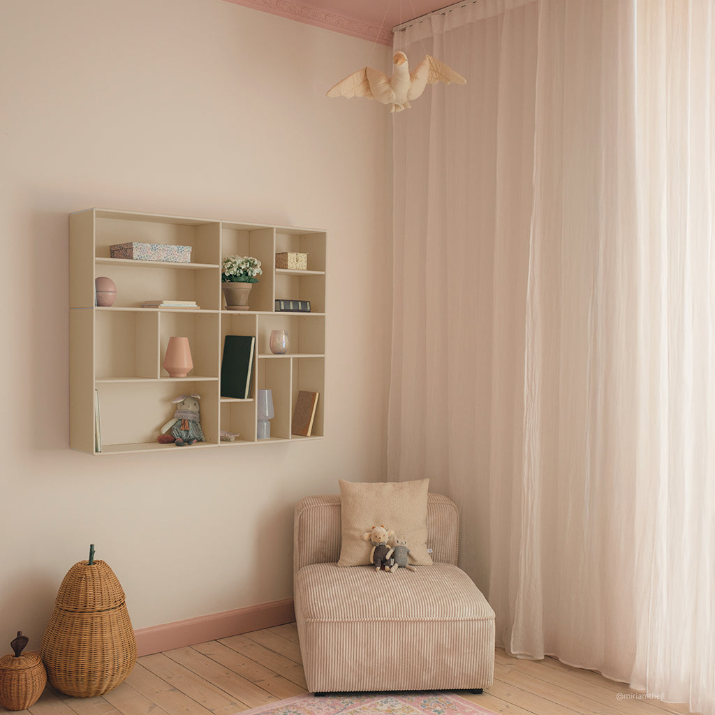 By Aulum Helena vægreol, 117x97 cm - Sand