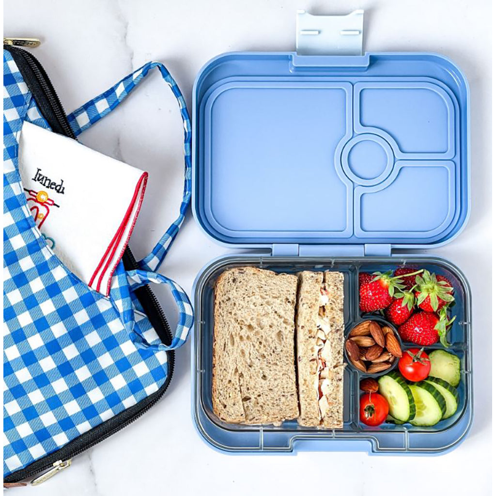Yumbox madkasse m. 4 rum, Panino, Dino - Jurassic Green