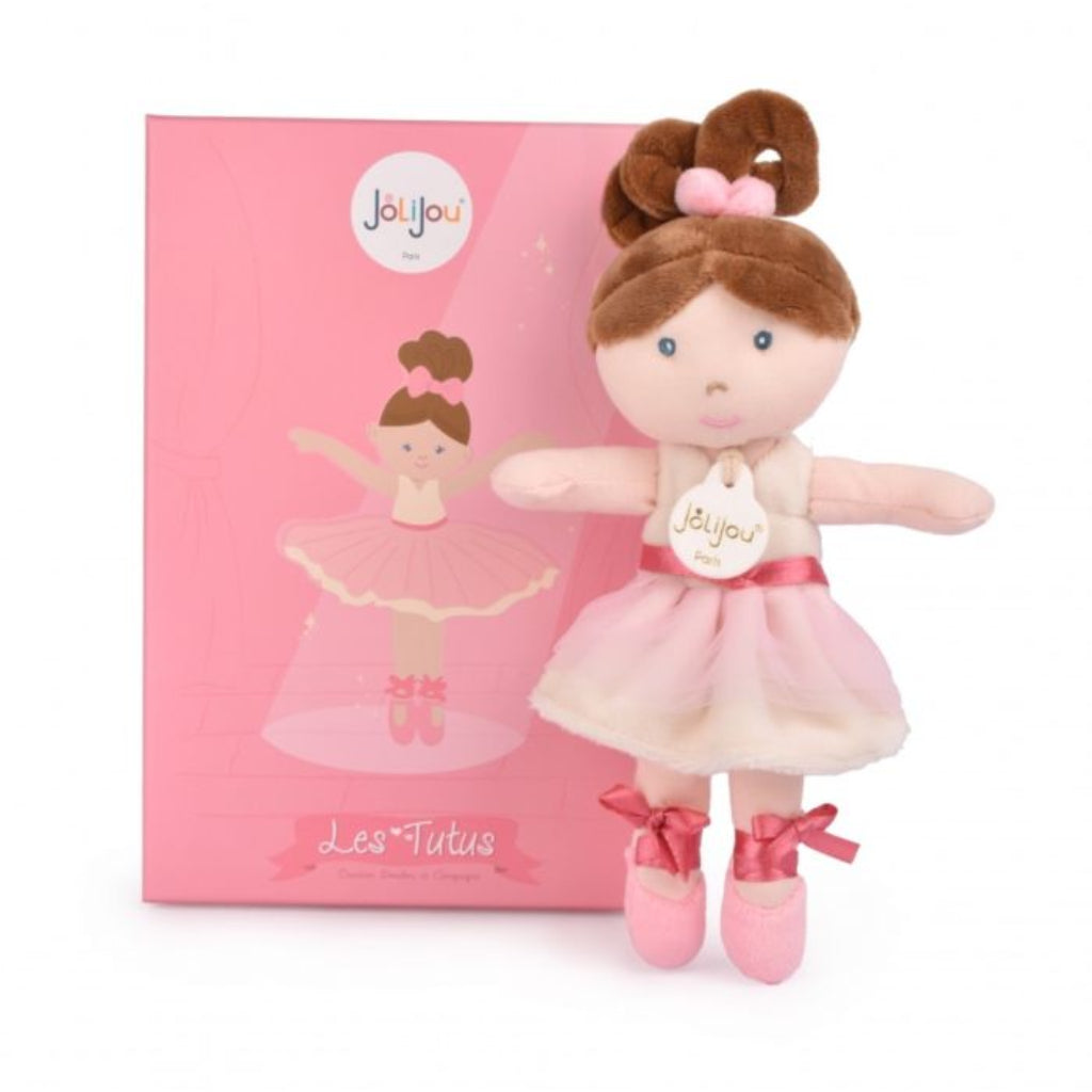 Doudou et Compagnie Dukke – Ballerina Blanche, 20 cm (i æske)