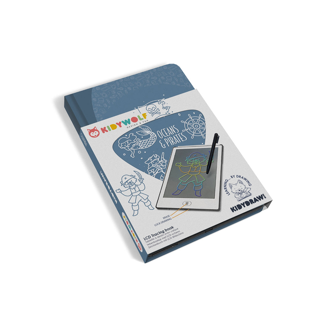 KidyDraw mini tegnetavle, Oceans & pirates
