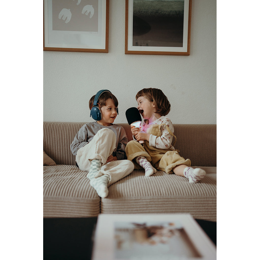 Kidymic Alt-i-én mikrofon til karaoke og musikalske oplevelser, Pink