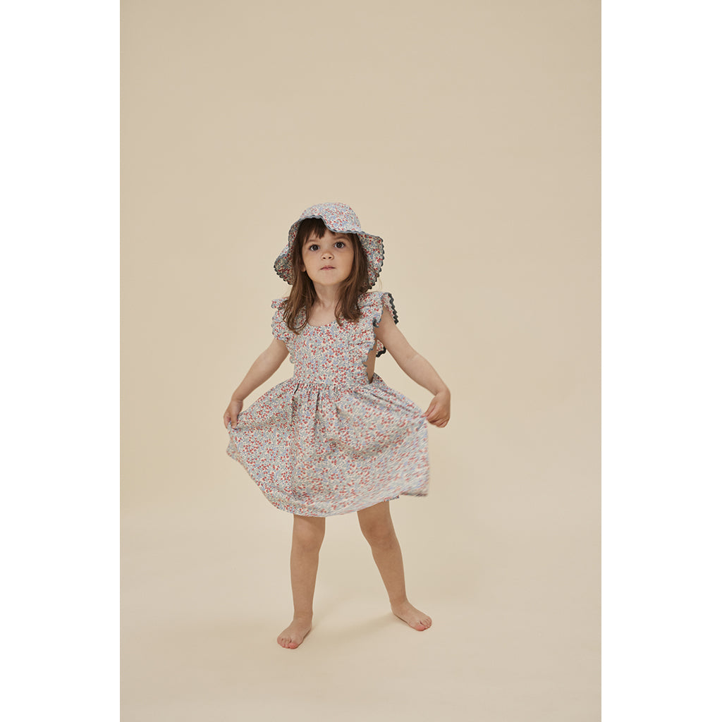 Konges Sløjd Verbena solhat, Bibi Blue - str. 3 mdr.- 4 år