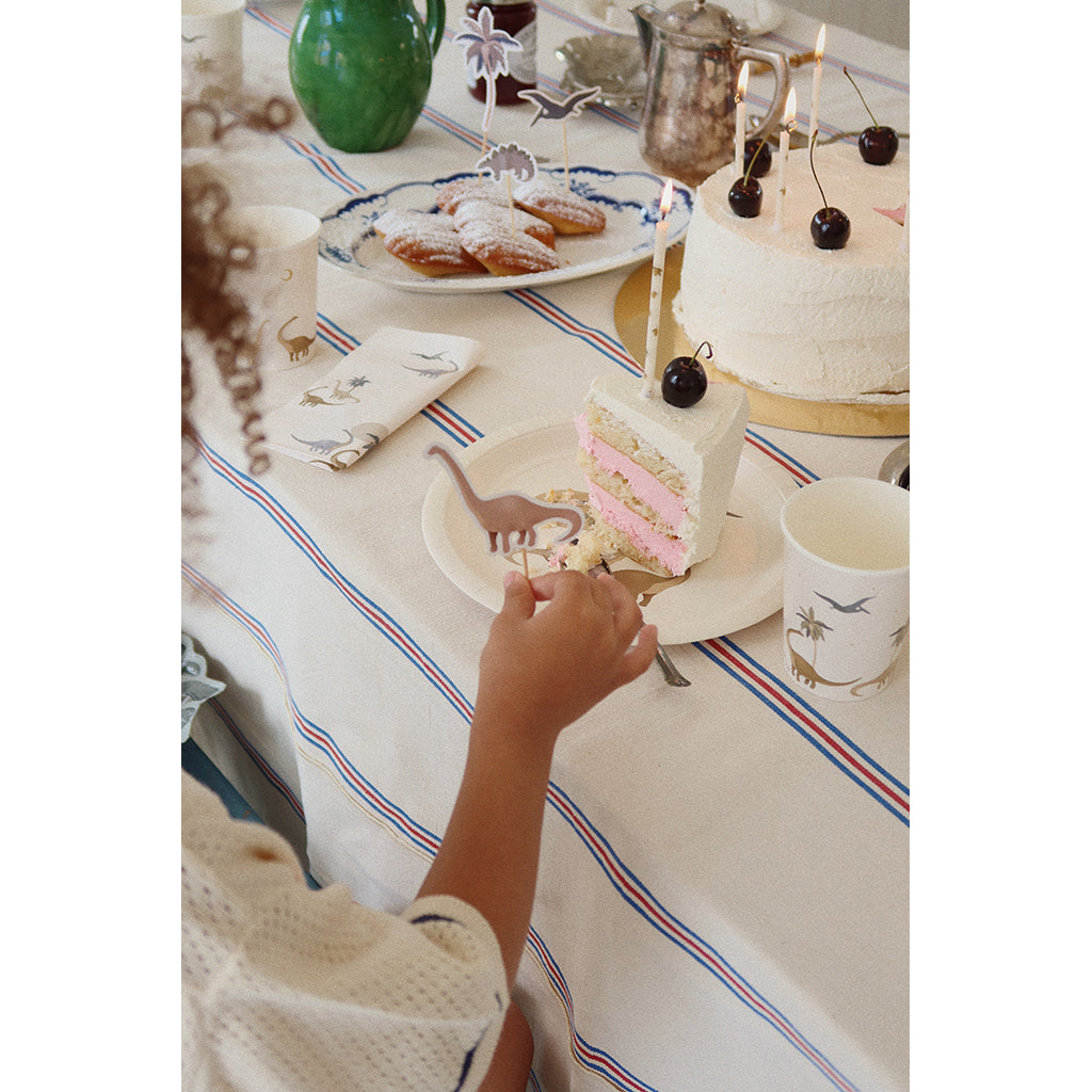 Konges sløjd Fødselsdagslys, 12 stk. - Lemon