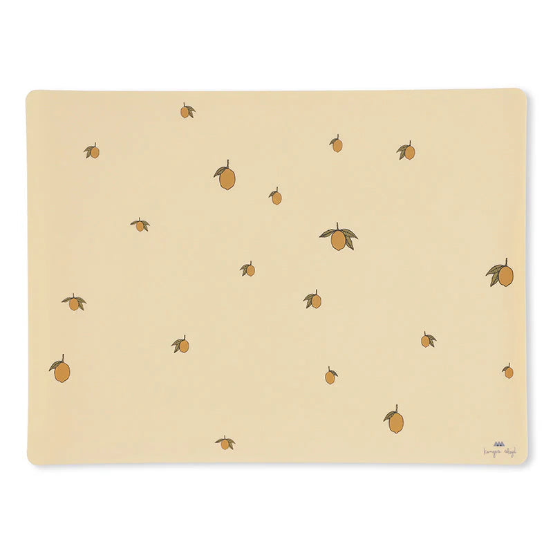 Konges Sløjd silikone dækkeserviet, Lemon