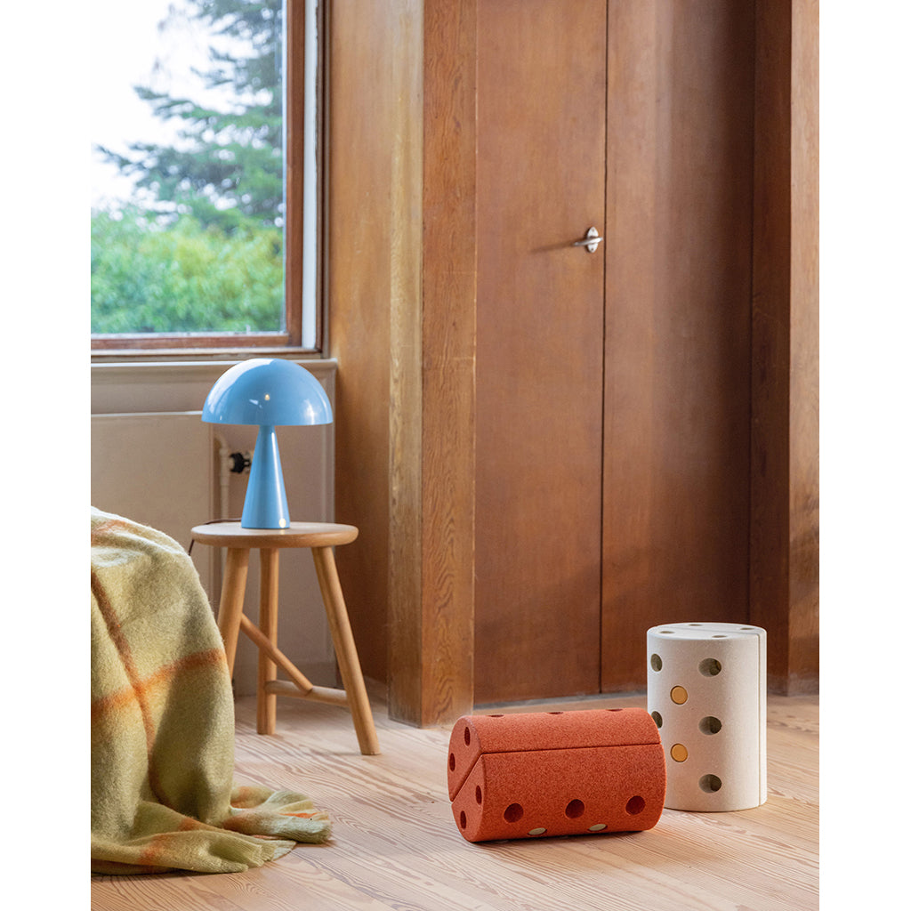 Modu Børneskammel, Sand grey/ honey yellow