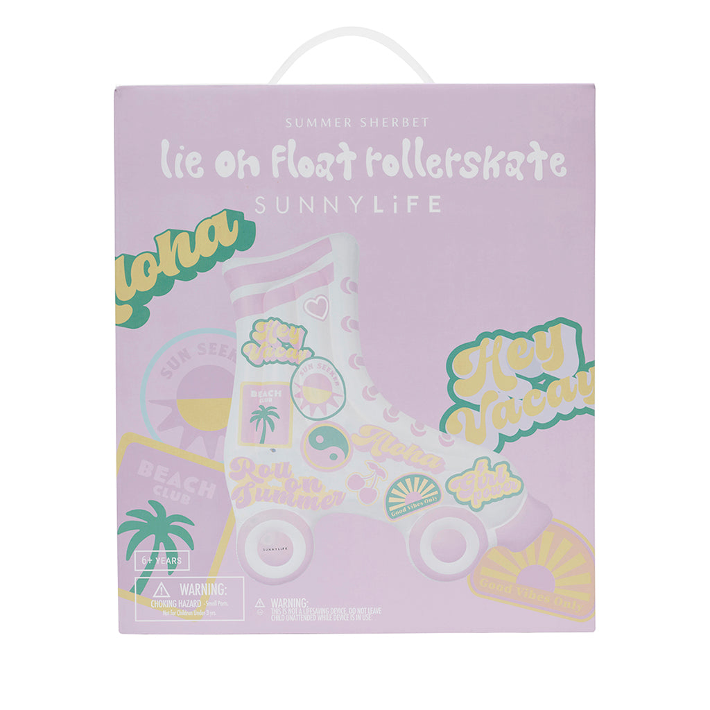 Sunnylife luftmadras, Rulleskøjte - Fra 6 år