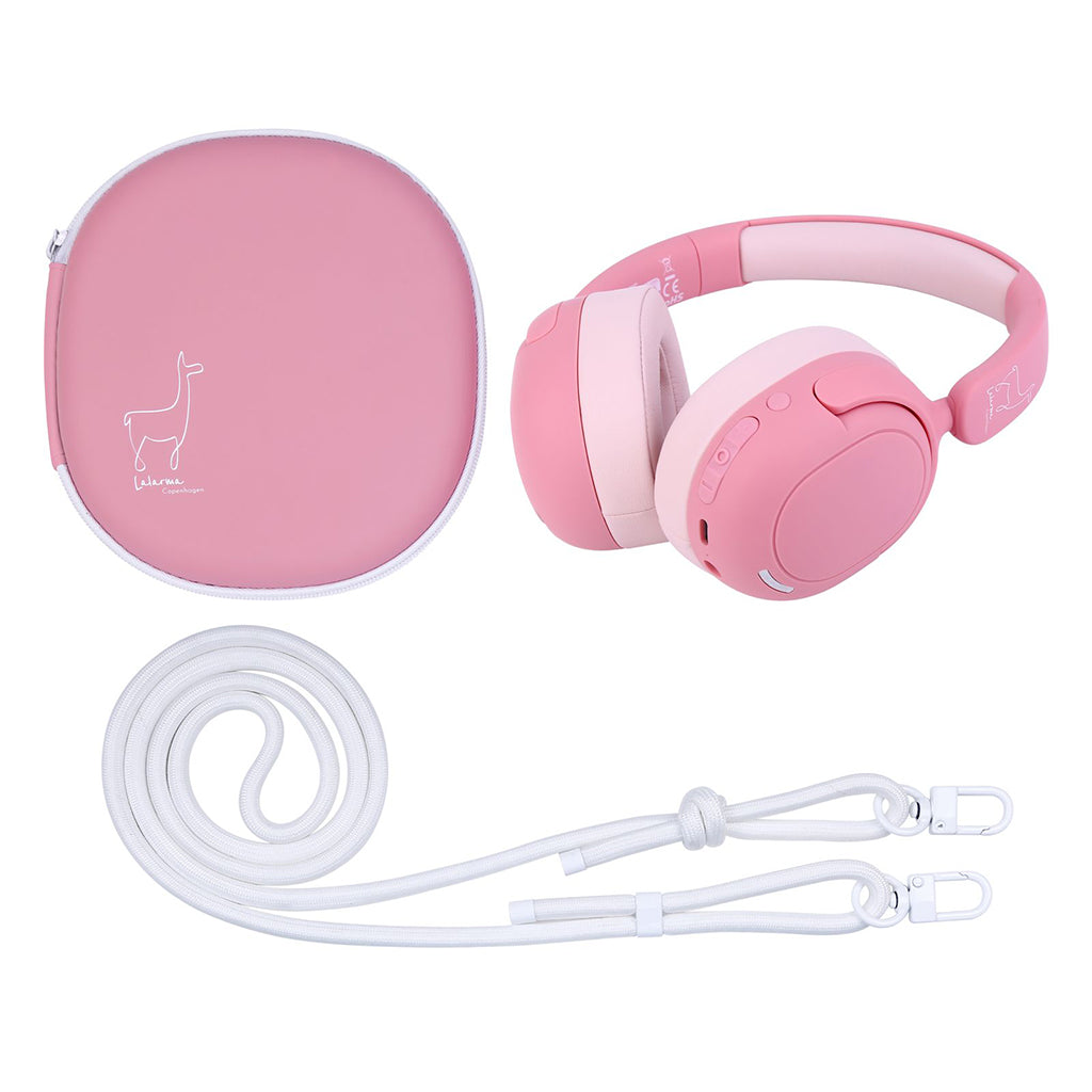 Lalarma ANC hybrid hovedtelefoner, Rose