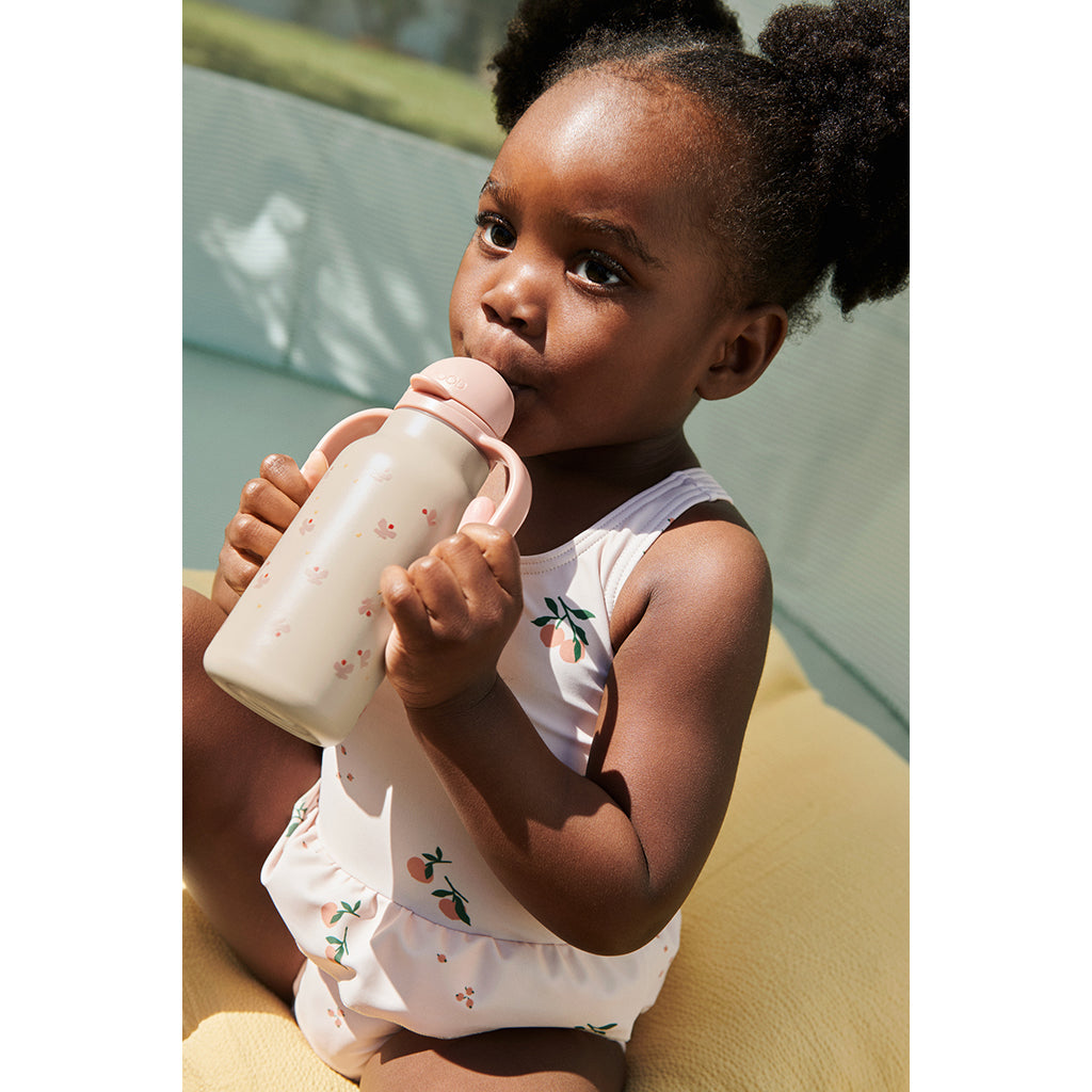 Liewood Kimmie drikkedunk m. håndtag 250 ml. - Mini butterfly/ Apple blossom