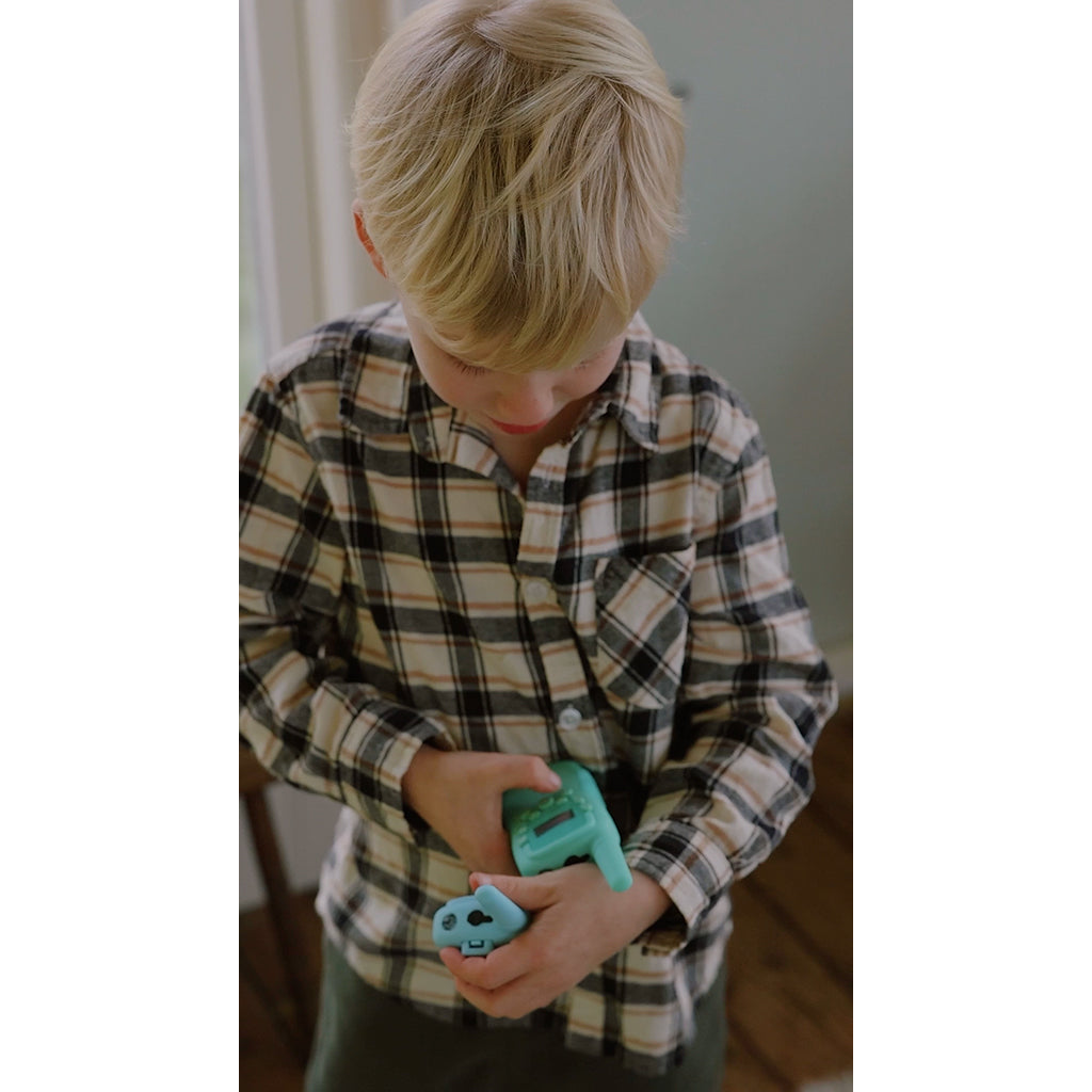 Lalarma walkie talkie til børn, mint