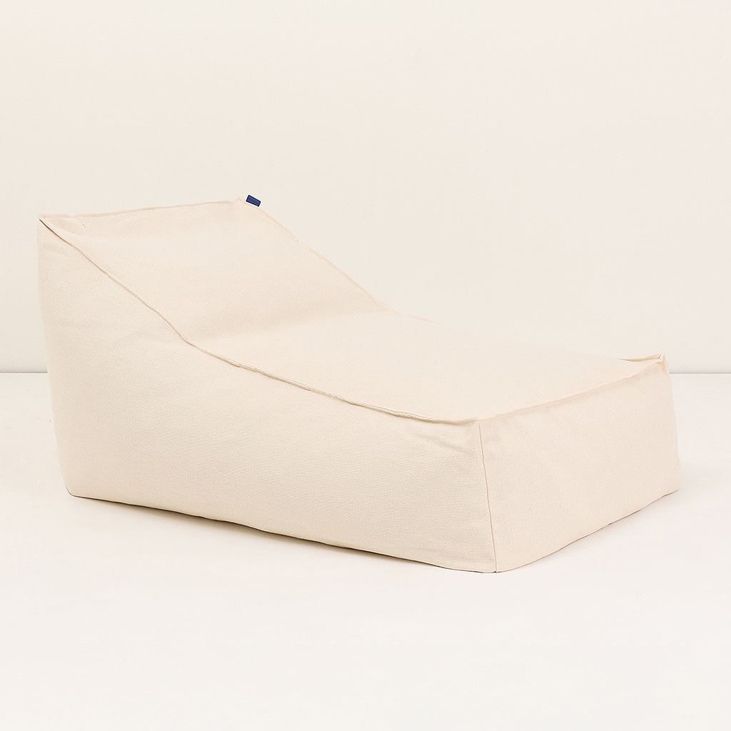 Nobodinoz sækkestol, Lucky Long adult - Natural