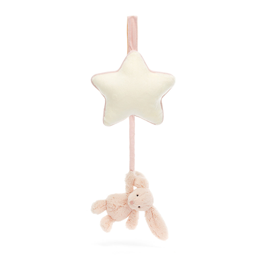Baby Jellycat spilledåse, Bashful kanin - Blush