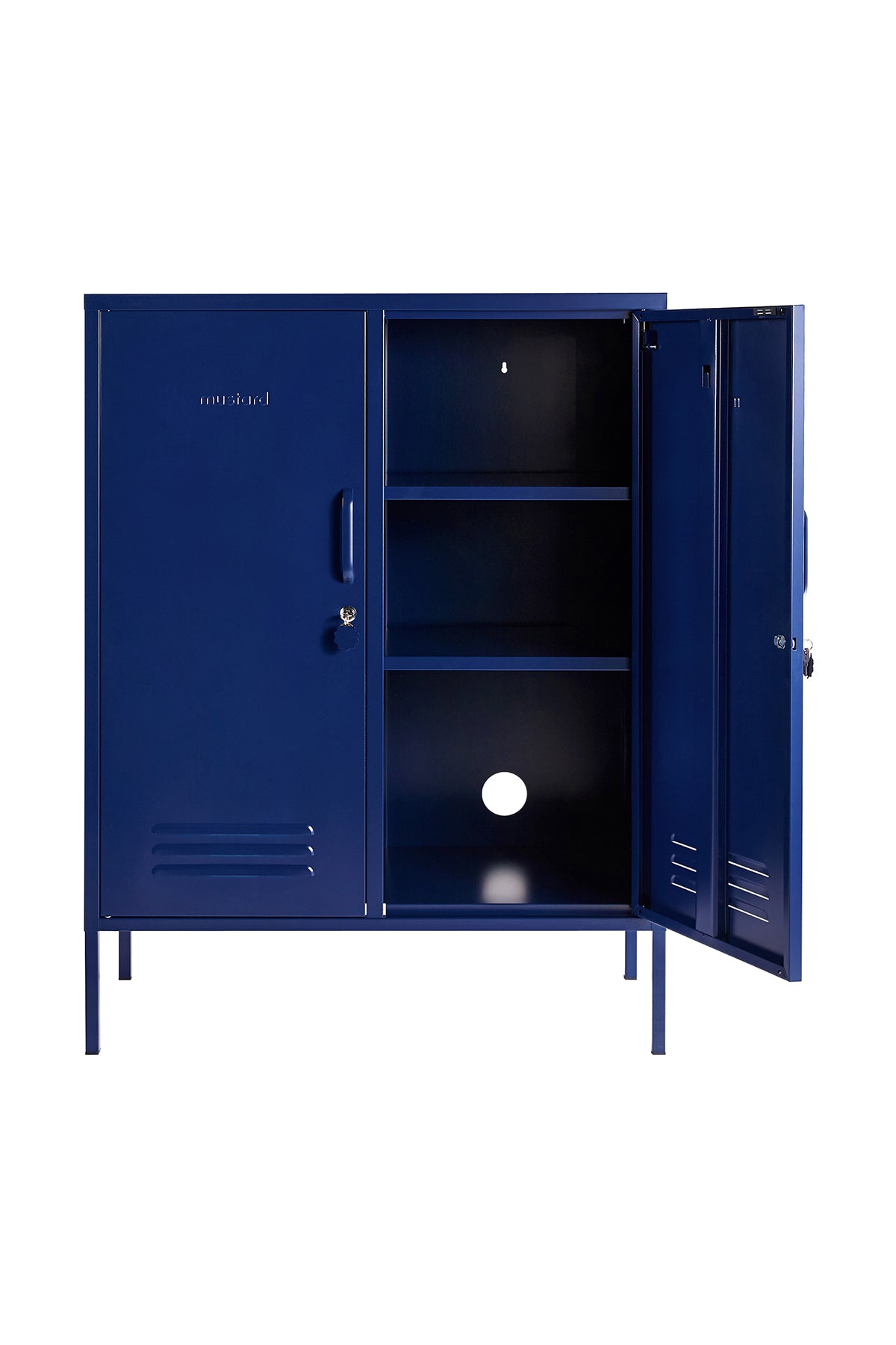 Mustard Made The Midi skab, Navy ORDRE EFTER 11/12-25 BLIVER FØRST LEVERET I JANUAR 26