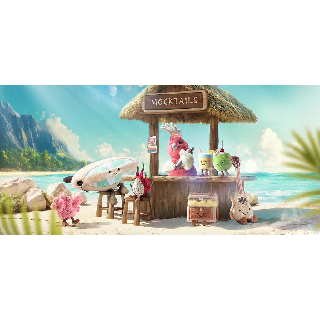 Jellycat bamse, Squawkatoo - 25 cm