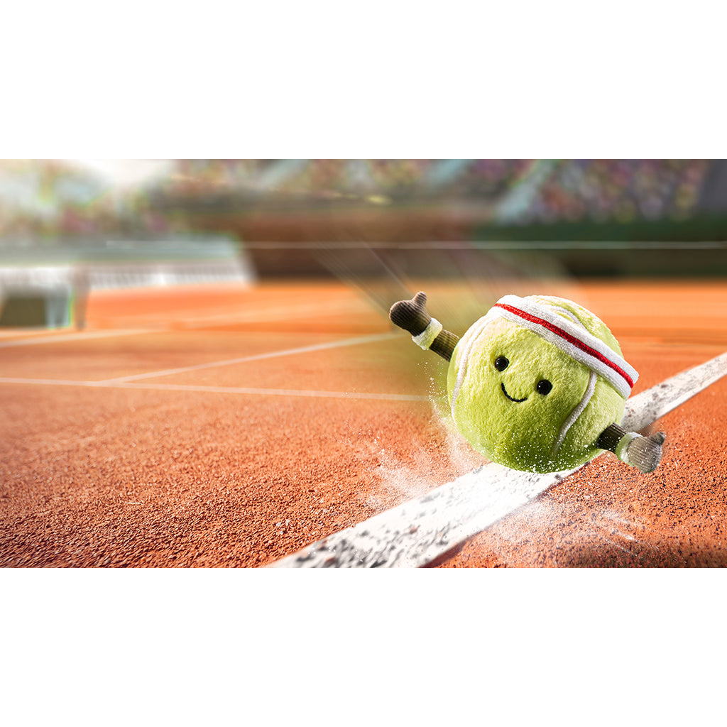 Jellycat bamse, Amuseable Sports Tennis Ball - 9 cm