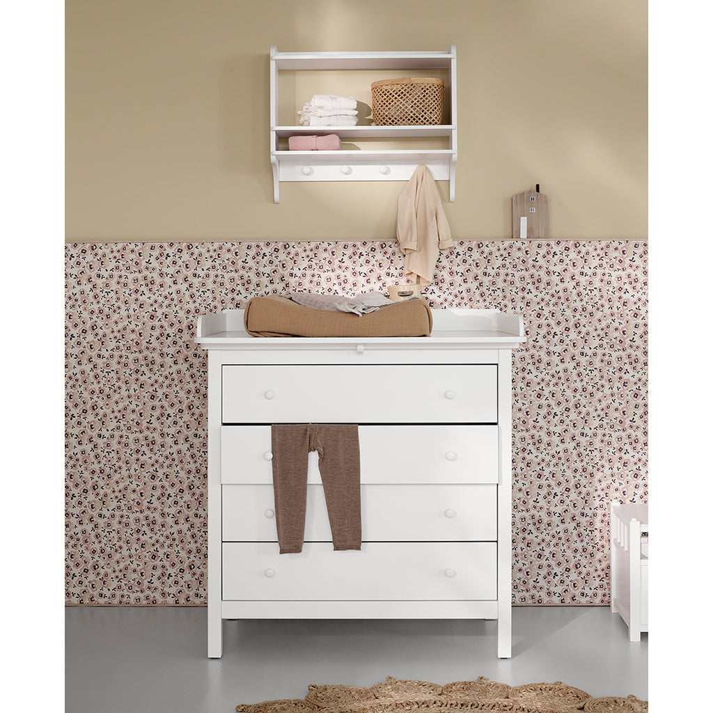 Oliver Furniture Seaside boghylde m. knager