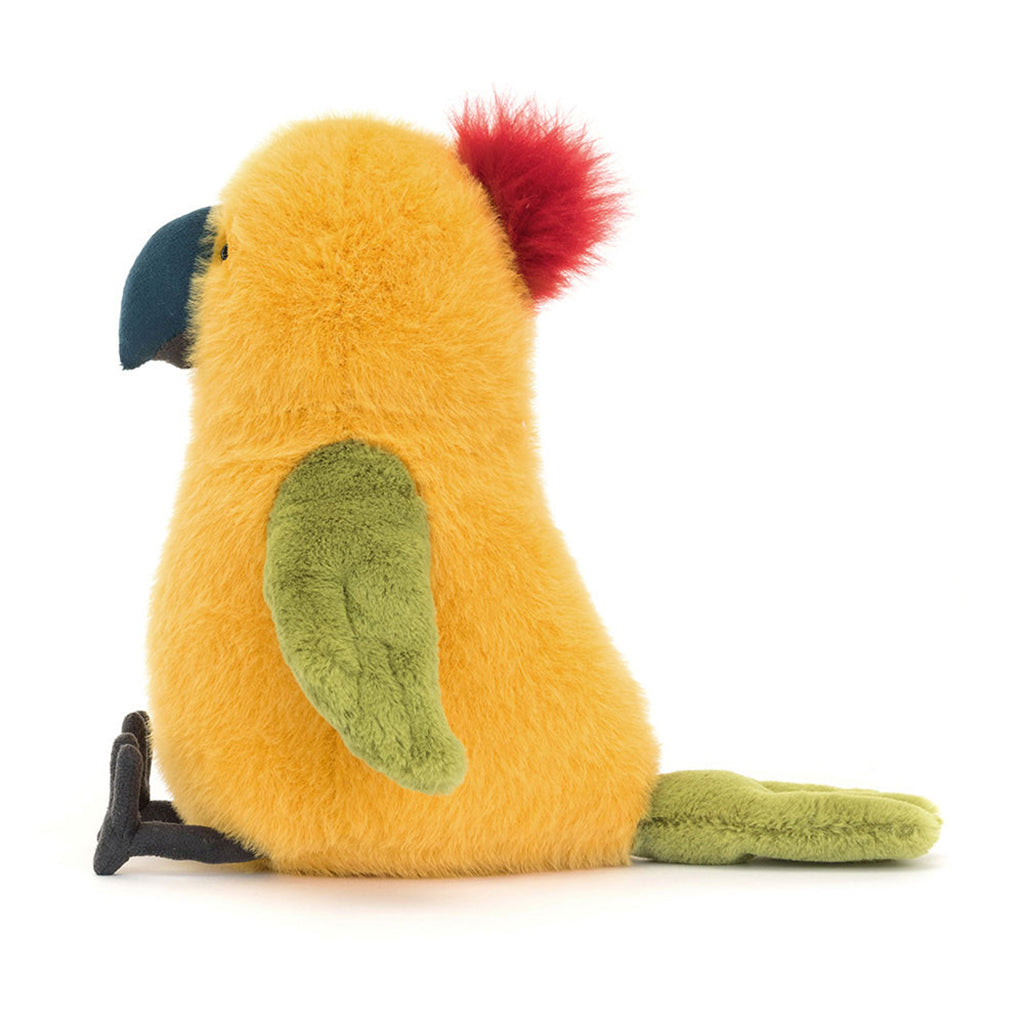 Jellycat bamse, Budgeby Parrot - 26 cm