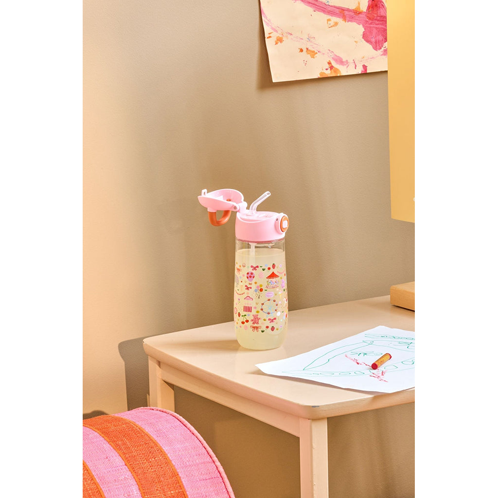 Rice Plastik drikkedunk, Fun fair pink