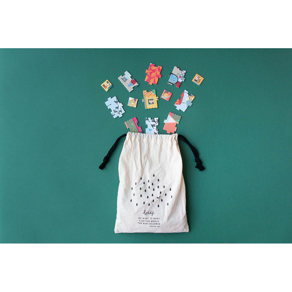 Londji puslespil, Look up - 100 brikker