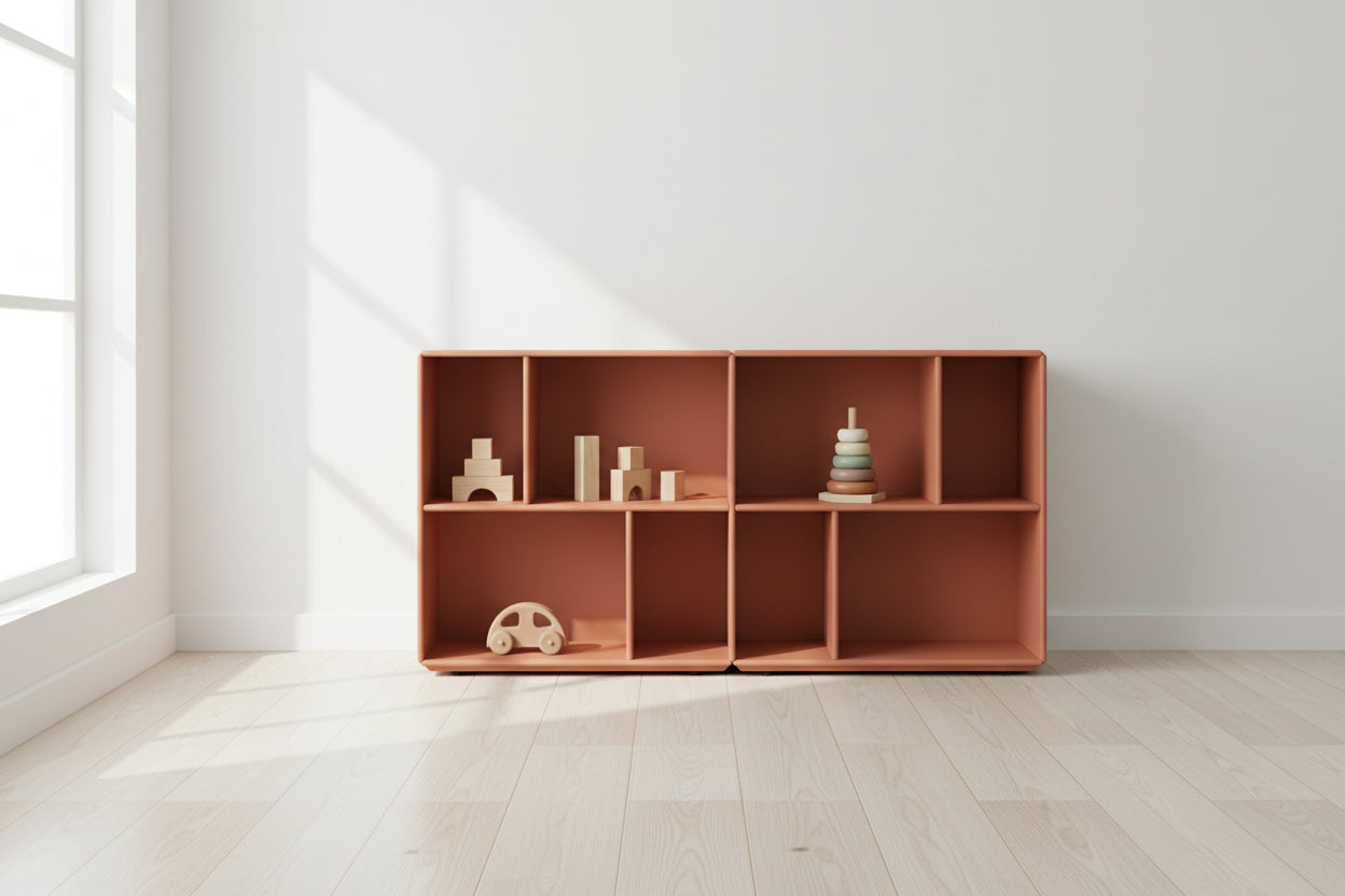 By Aulum Palm Springs reol, 117 x 61 cm - Rusty