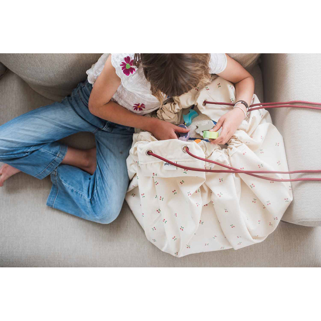 Play&Go To-i-én tæppe, Cherry Cherry