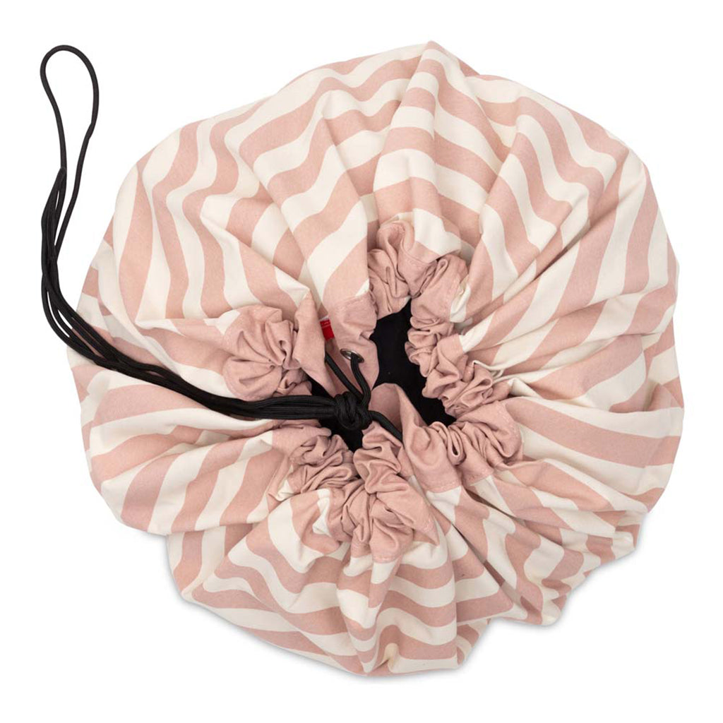 Play&Go To-i-én tæppe, Stripes pink new