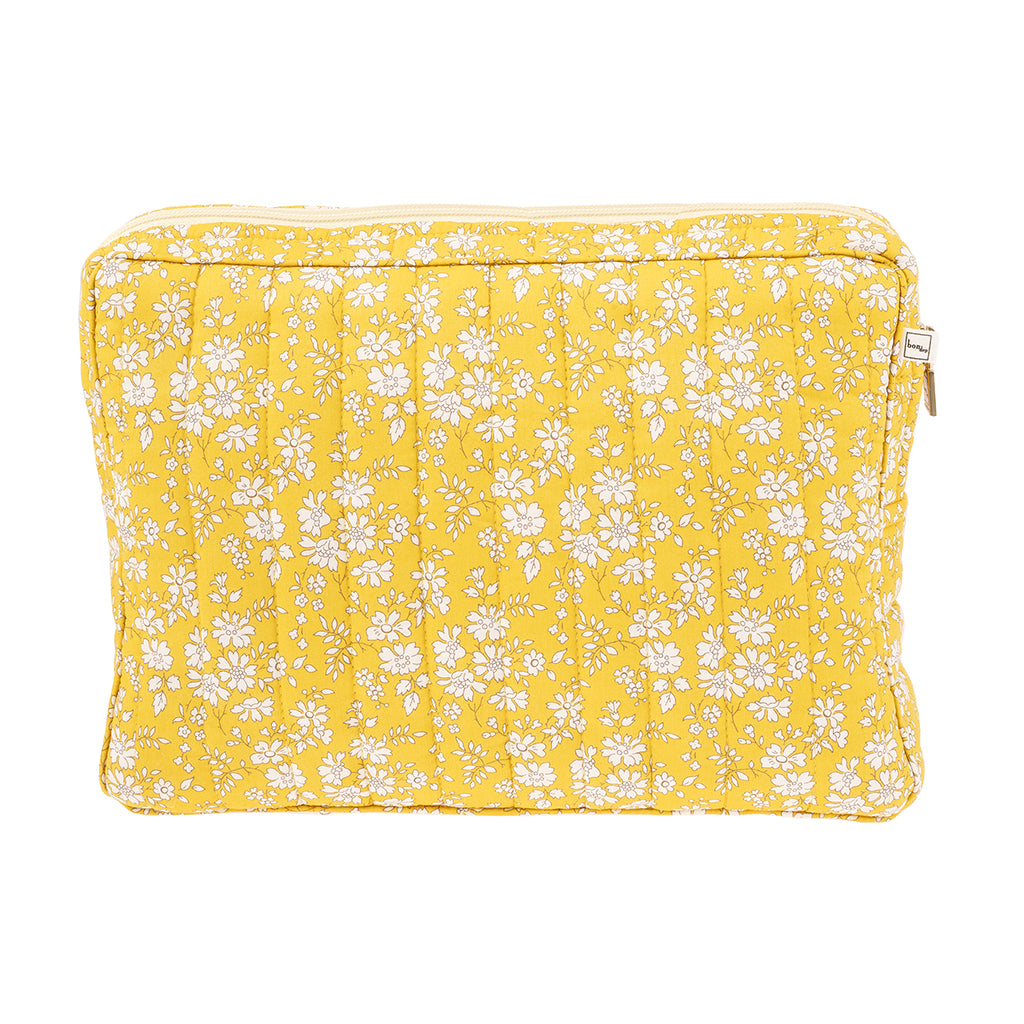 Bon Dep Pouch big, toilettaske med Liberty - Capel yellow