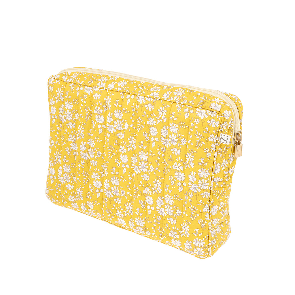 Bon Dep Pouch big, toilettaske med Liberty - Capel yellow