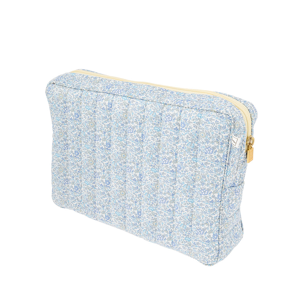Bon Dep Pouch big, toilettaske med Liberty - Katie and Millie light blue
