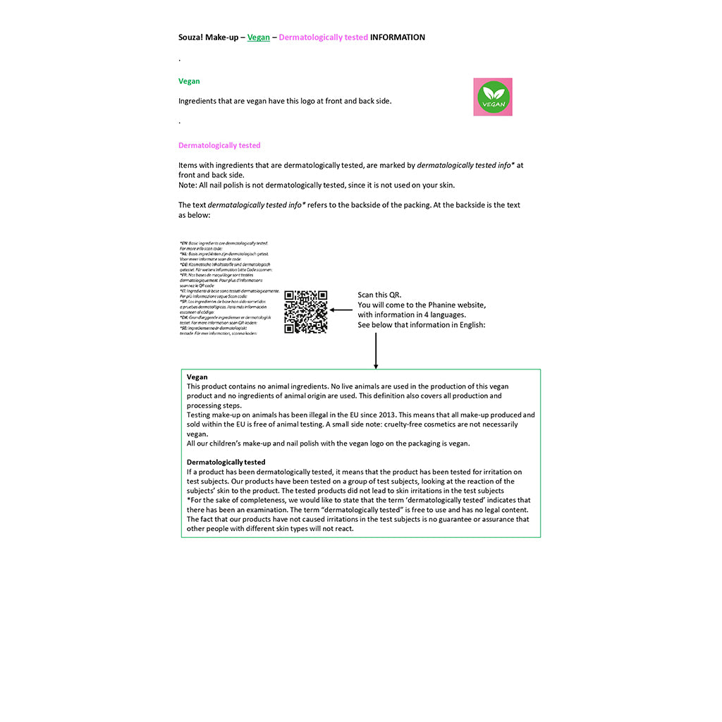 Souza sminkesæt til børn, Beauty Luxe - Blå/sølv hårglimmer