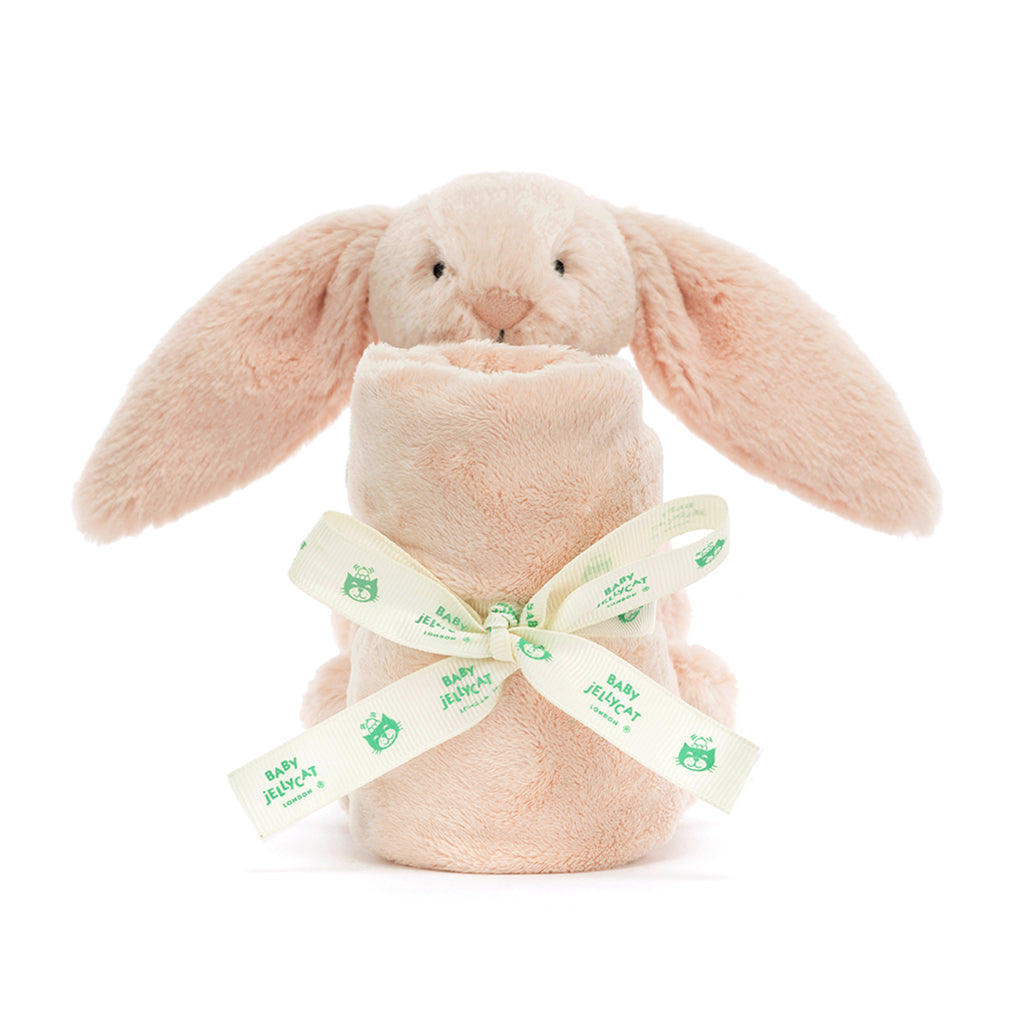 Baby Jellycat bamse, Bashful nusseklud - Blush kanin