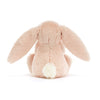 Baby Jellycat bamse, Bashful nusseklud - Blush kanin