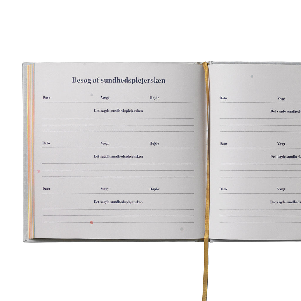 Mine første år, Barnets bog - Rosa bog