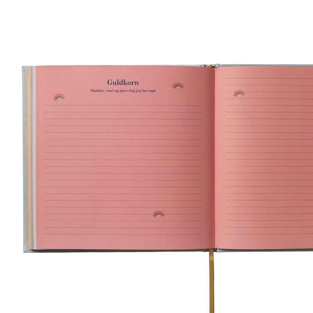 Mine første år, Barnets bog - Rosa bog