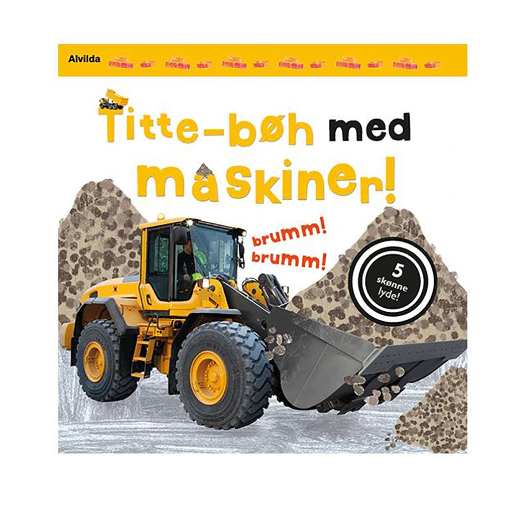 Papbog m. lyde, Titte-bøh med maskiner