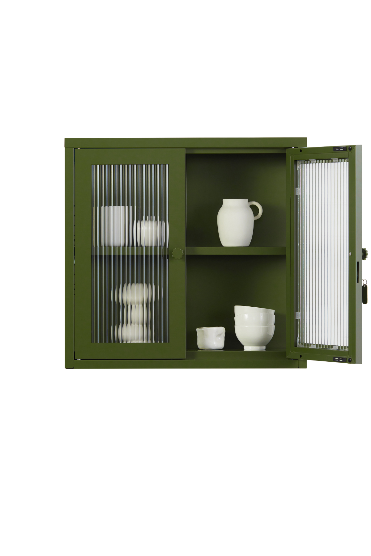 Mustard Made The Kit vitrineskab, Olive