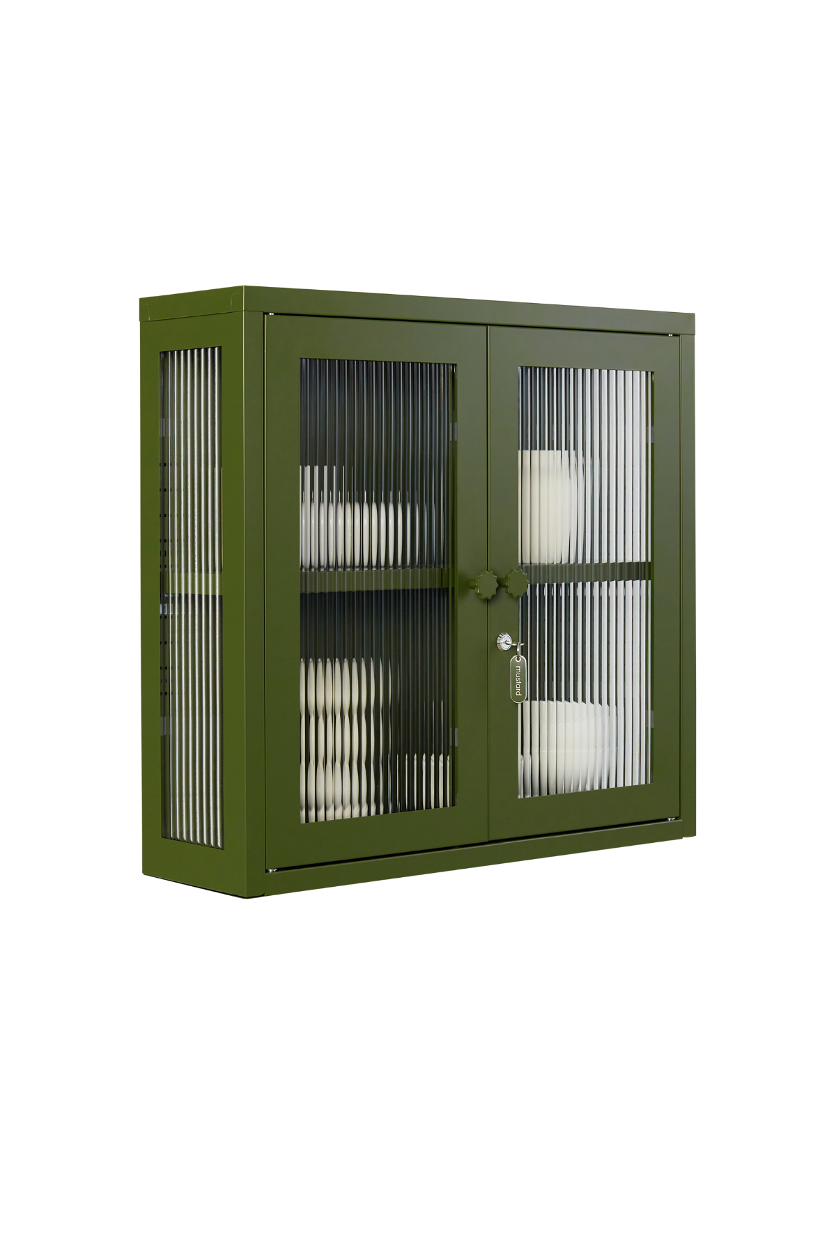 Mustard Made The Kit vitrineskab, Olive