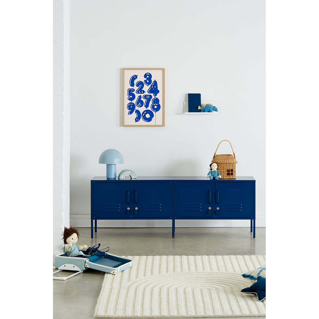 Mustard Made The Standard skab, Navy ORDRE EFTER 11/12-25 BLIVER FØRST LEVERET I JANUAR 26